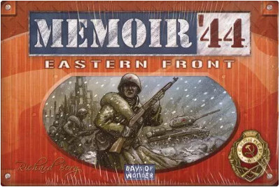 Soviet and Axis forces clash in the Memoir '44: Eastern Front expansion, rich in history and strategy.