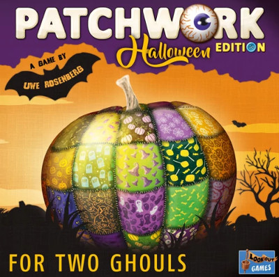 Patchwork: Halloween Edition - A festive tile-laying game with spooky patches and Halloween themes.