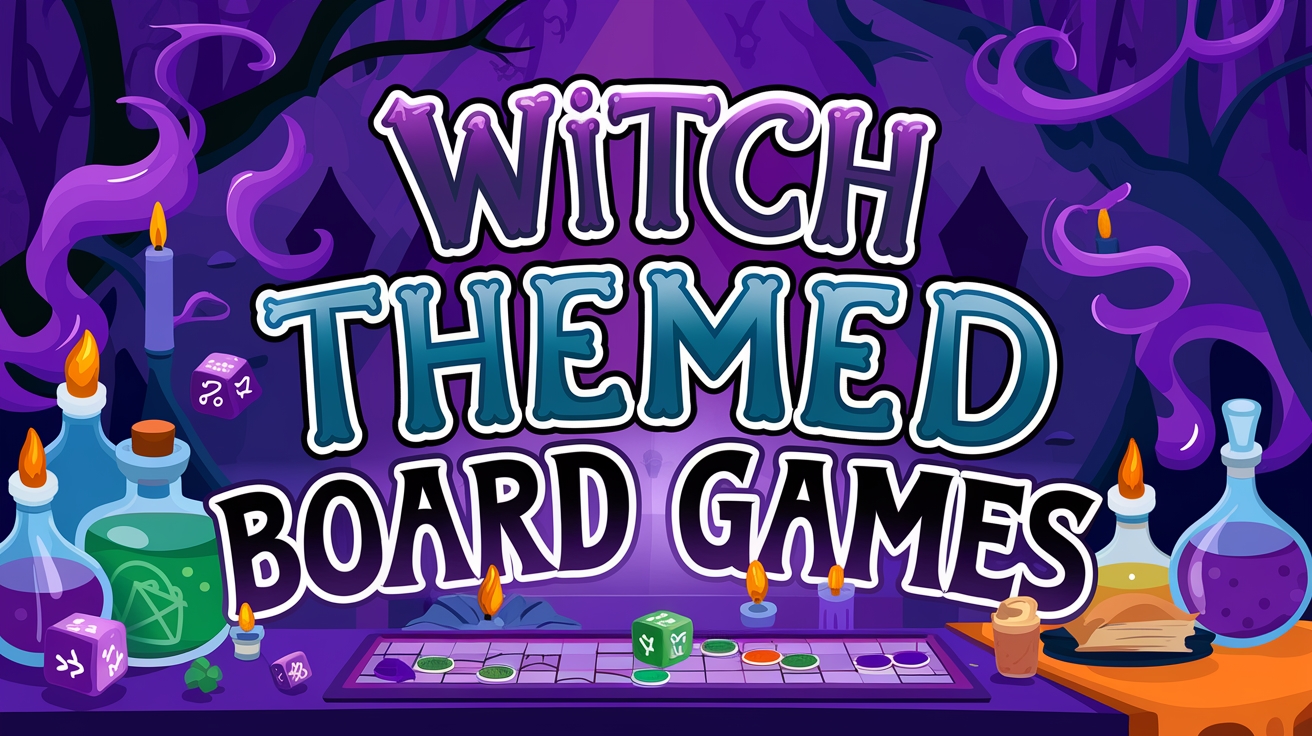 Witch Themed Board Games