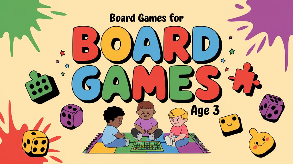 Board Games for Toddlers Age 3